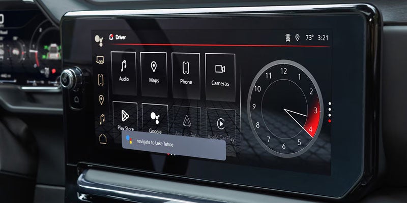 GMC Sierra Touchscreen Display